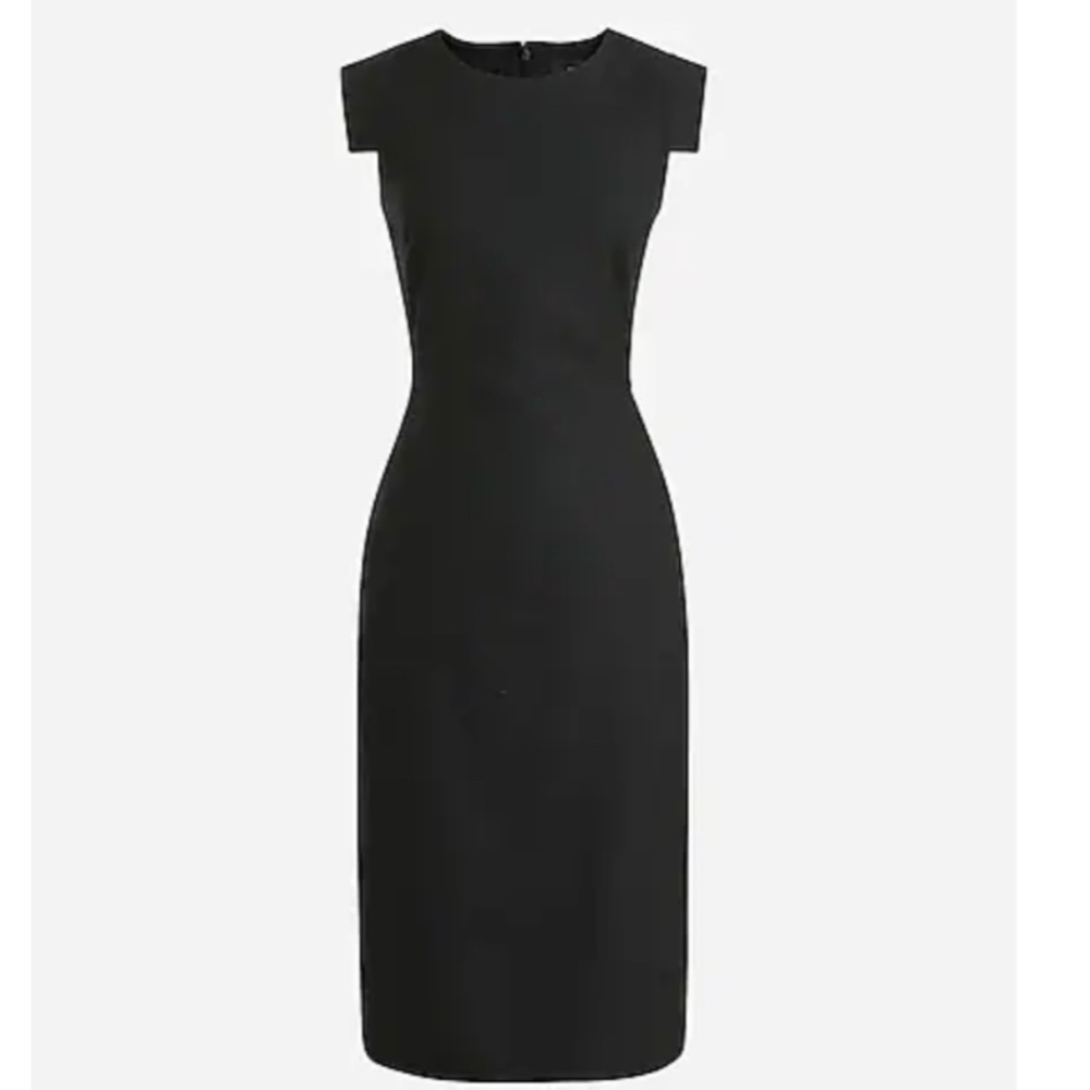 Jcrew resume dress size 0 black